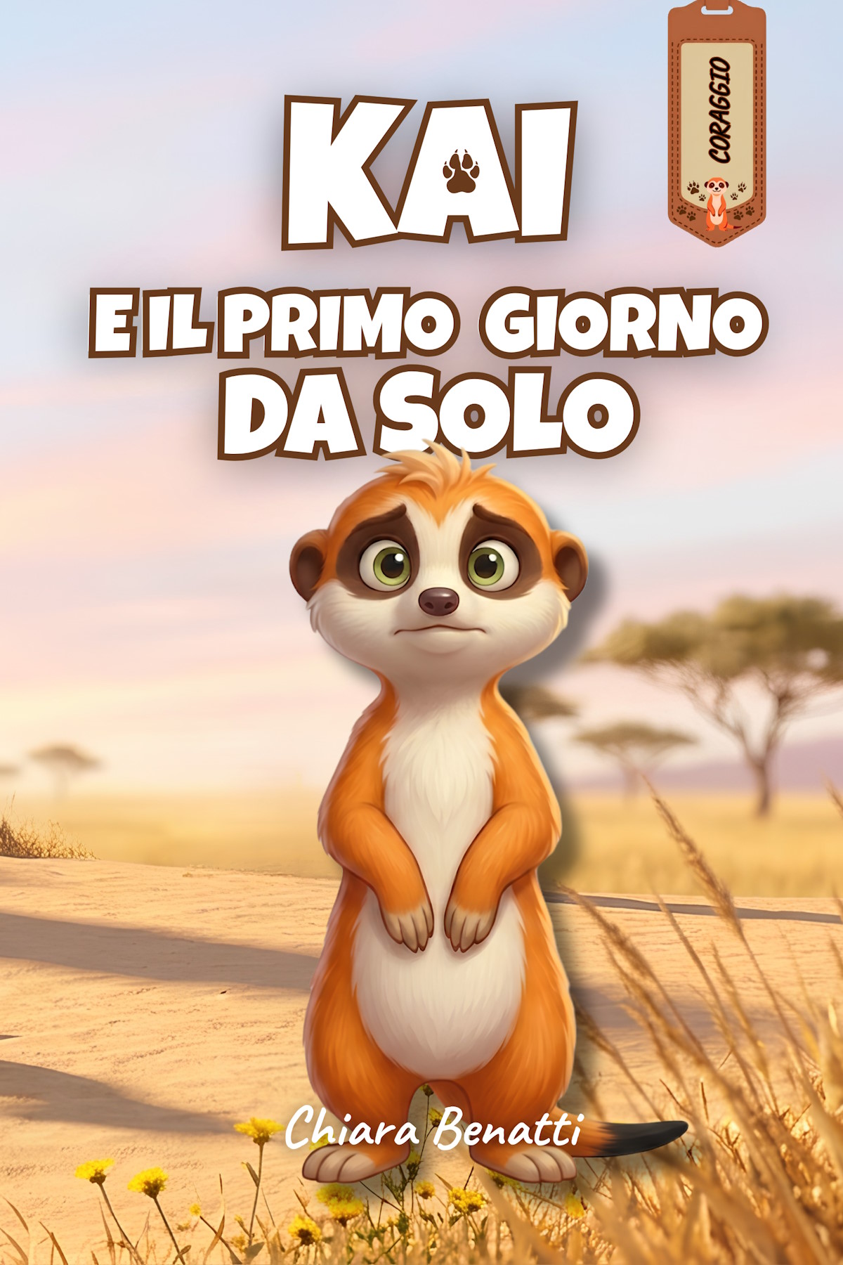 Copertina di Kai e il primo giorno da solo, libro 3 della collana Le avventure di Kai