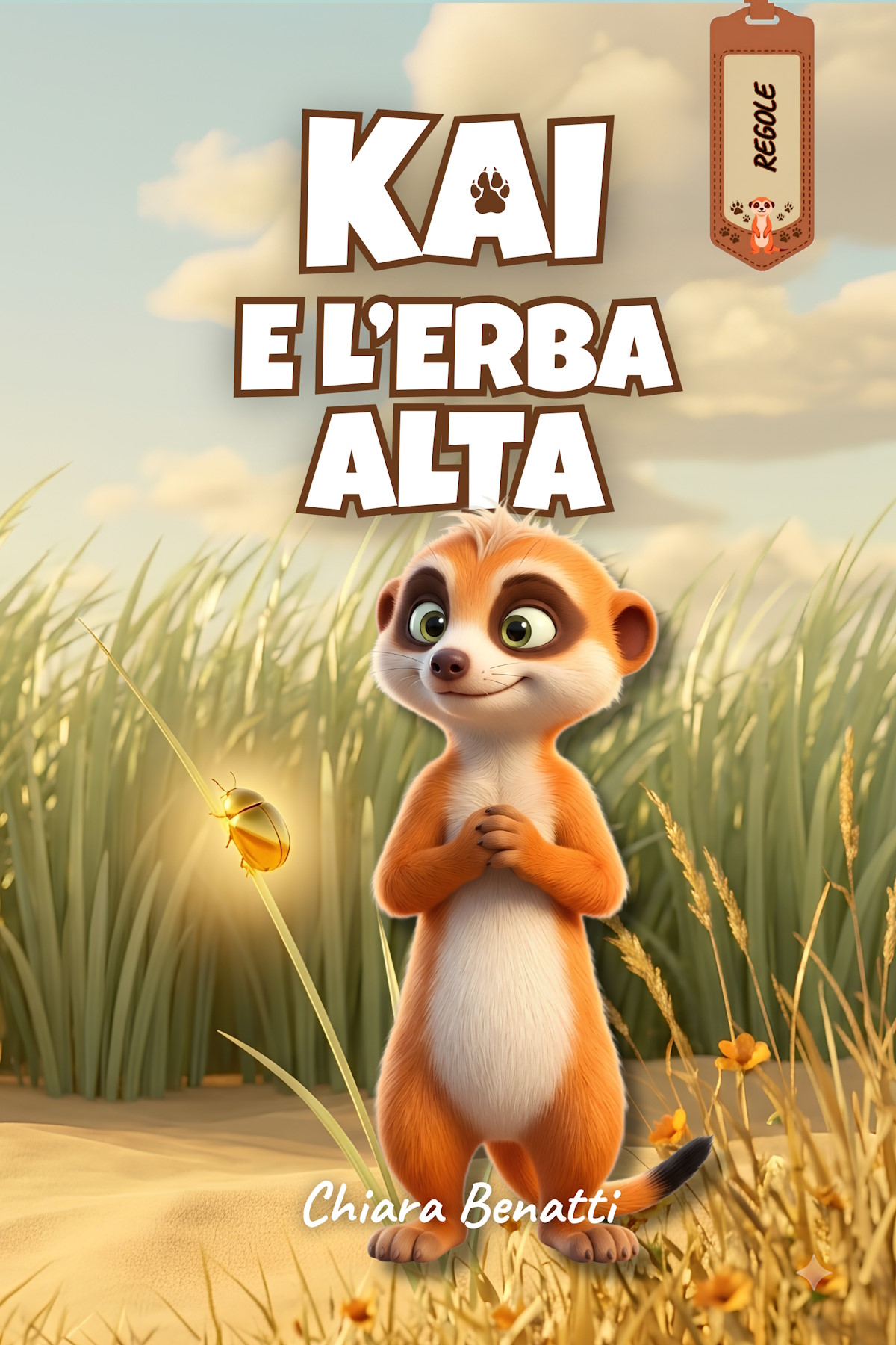 Copertina di Kai e l'Erba Alta, libro 5 della collana Le avventure di Kai