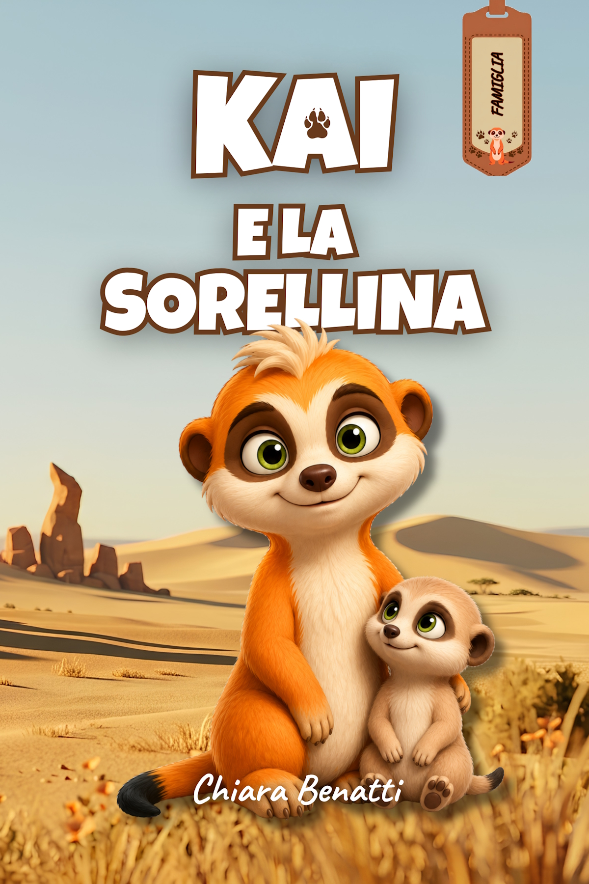 Copertina di Kai e la sorellina, libro 10 della collana Le avventure di Kai